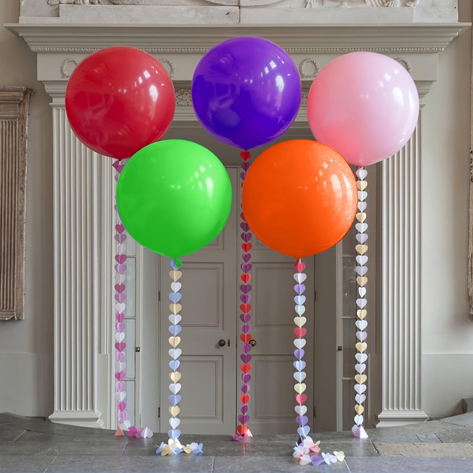 6pcs gigantic super thickened 37 inch   balloons