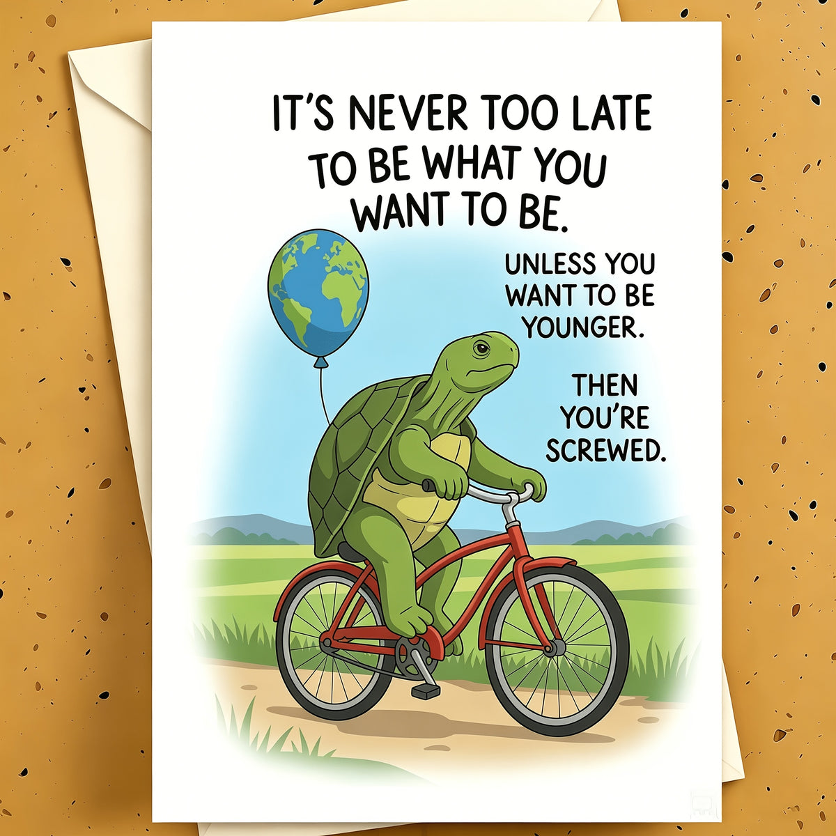 1  birthday greeting card friends colleagues