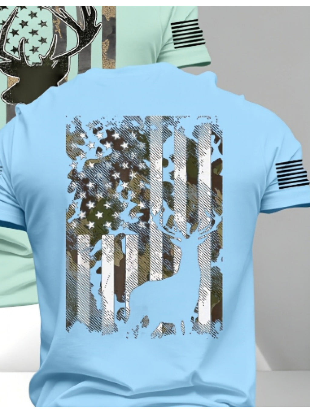 3 pc mens short sleeve t shirts american   250th