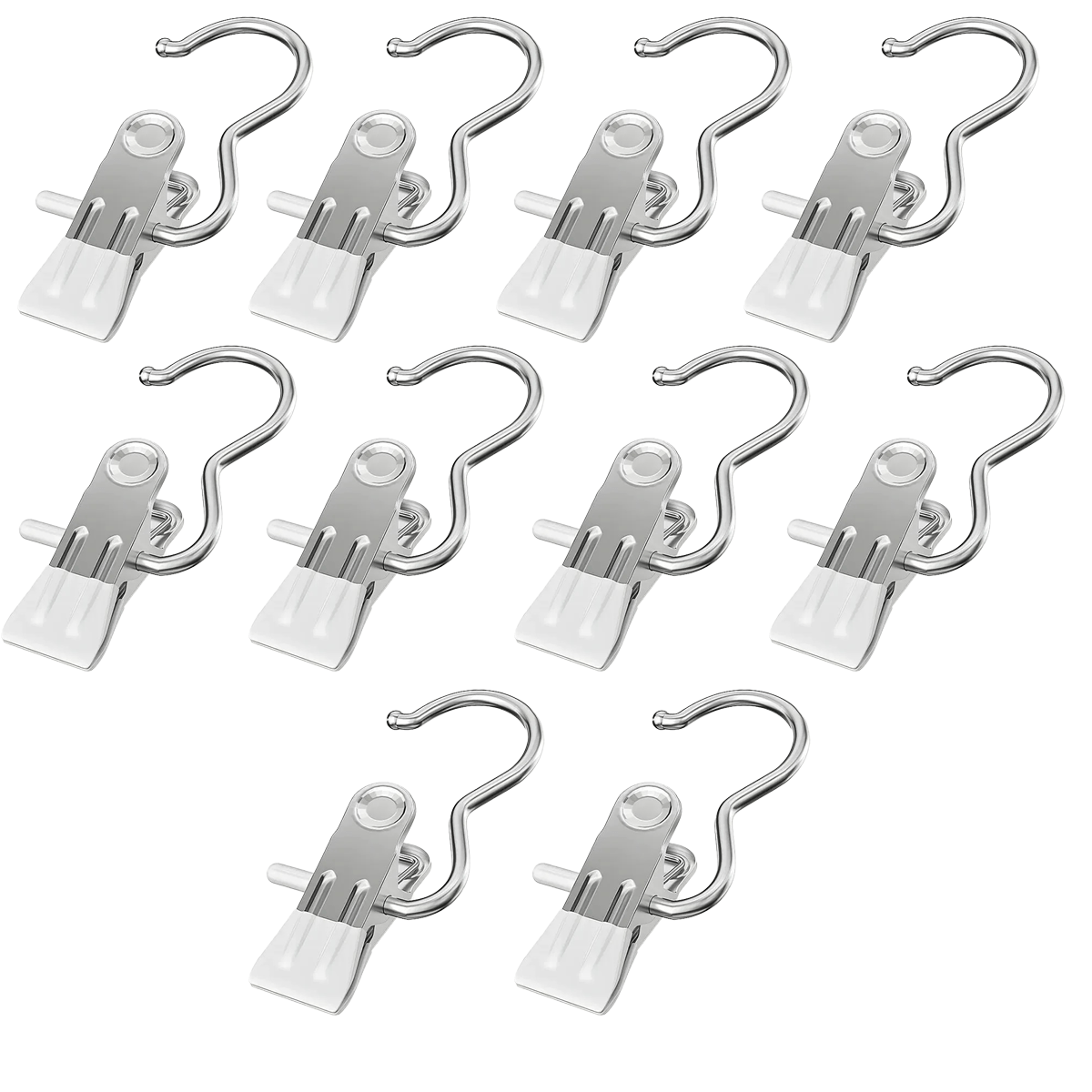 10 pants hangers clips space saving clothes organizer jeans