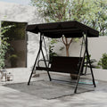 patio swing glider canopy heavy duty stand