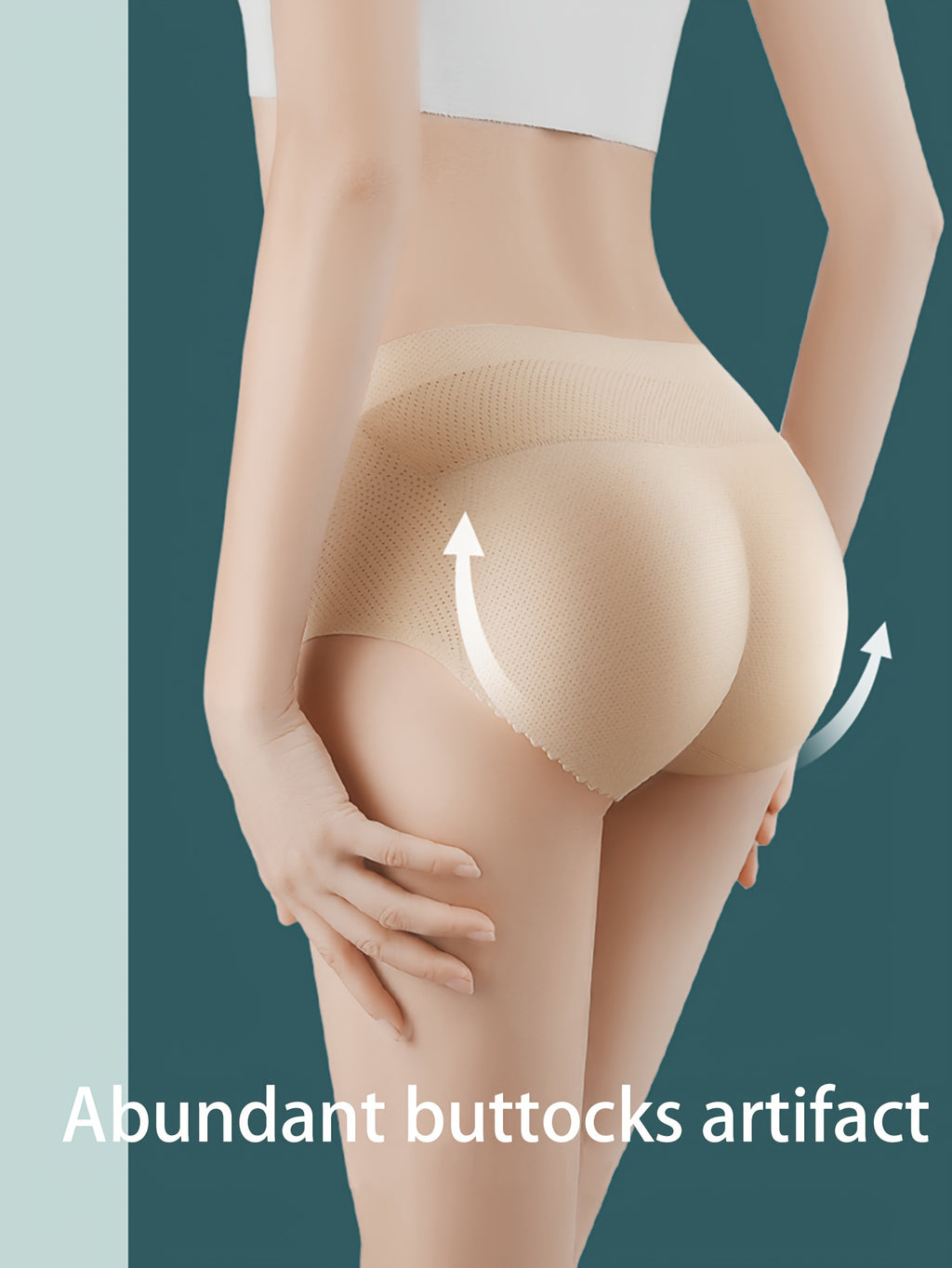 womens   lifting panties     pads peach