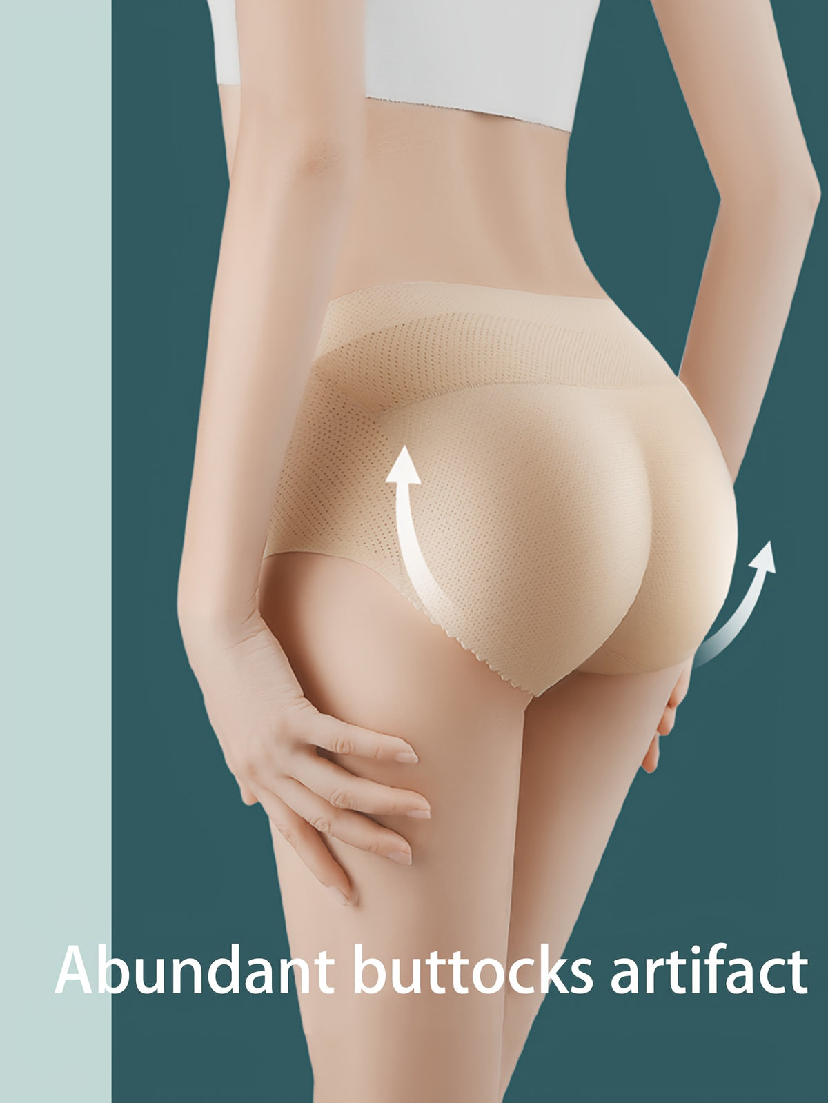 womens   lifting panties     pads peach