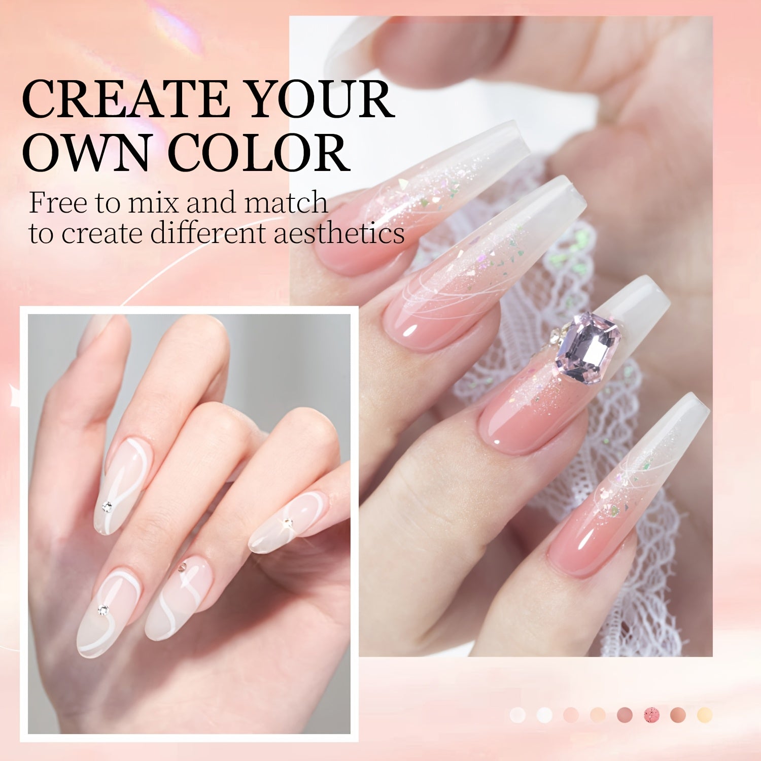 full nail acrylic nail kit drill light suitable beginners