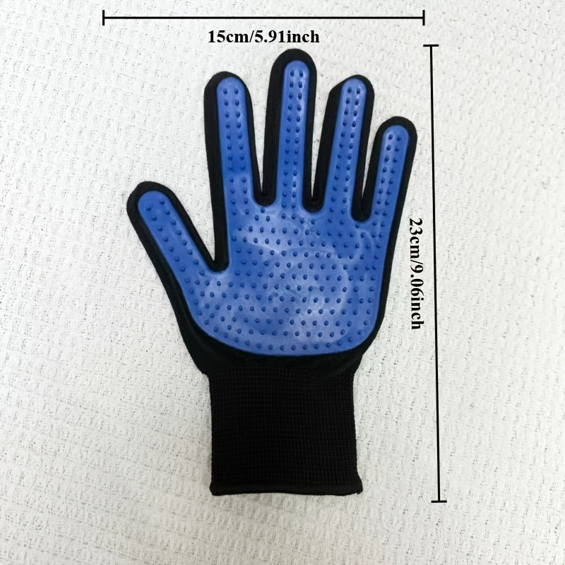 4pcs 2pairs gloves removing floating hair dogs cats pet