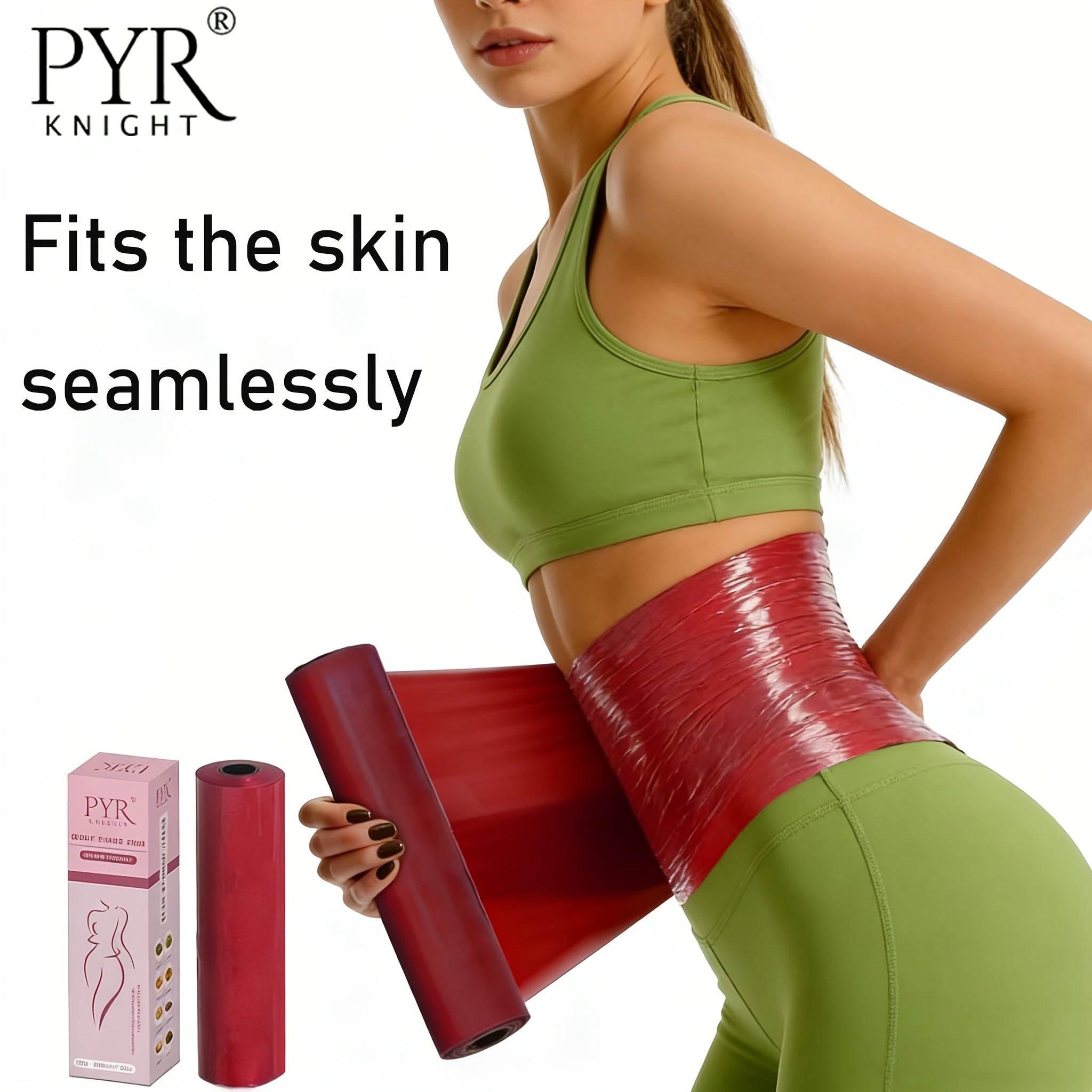 1 roll pyr womens waist shaping belt suitable gym dance