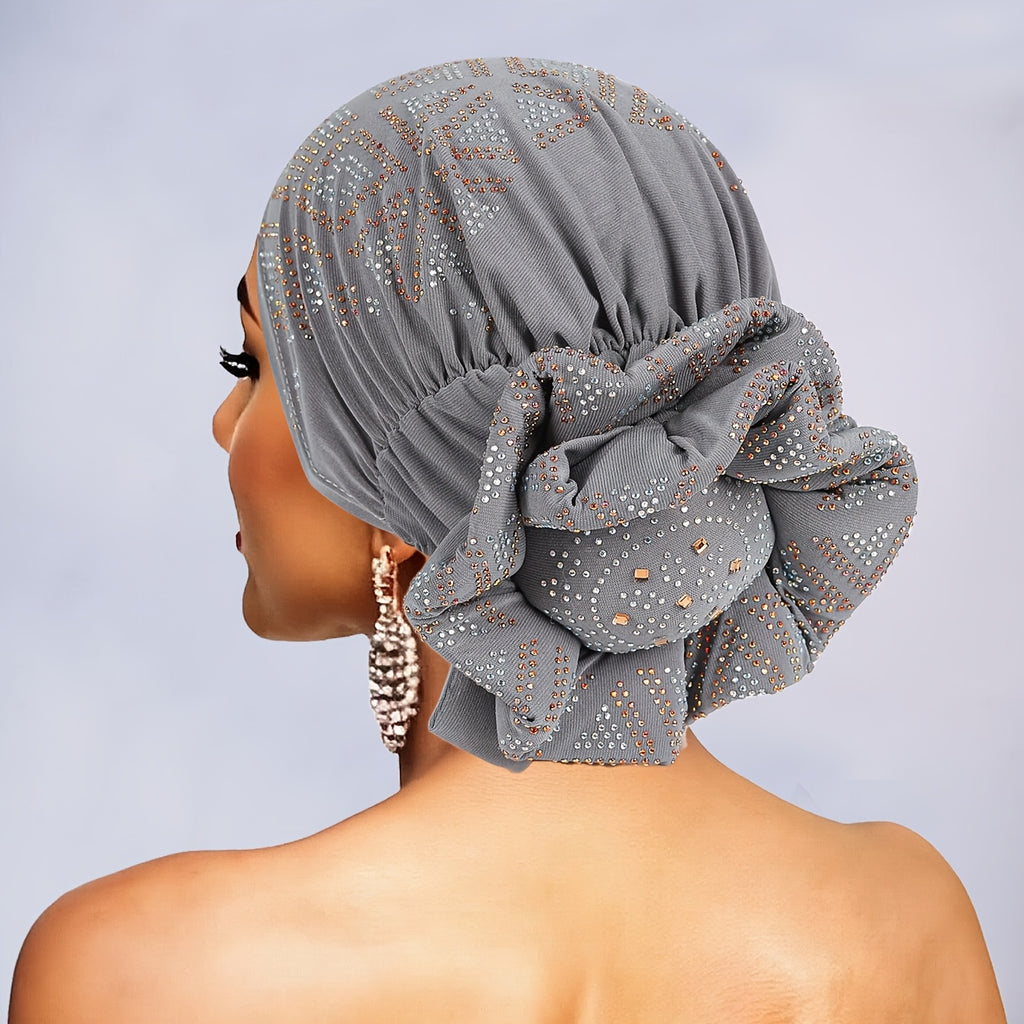 womens handmade embellished breathable headband hat
