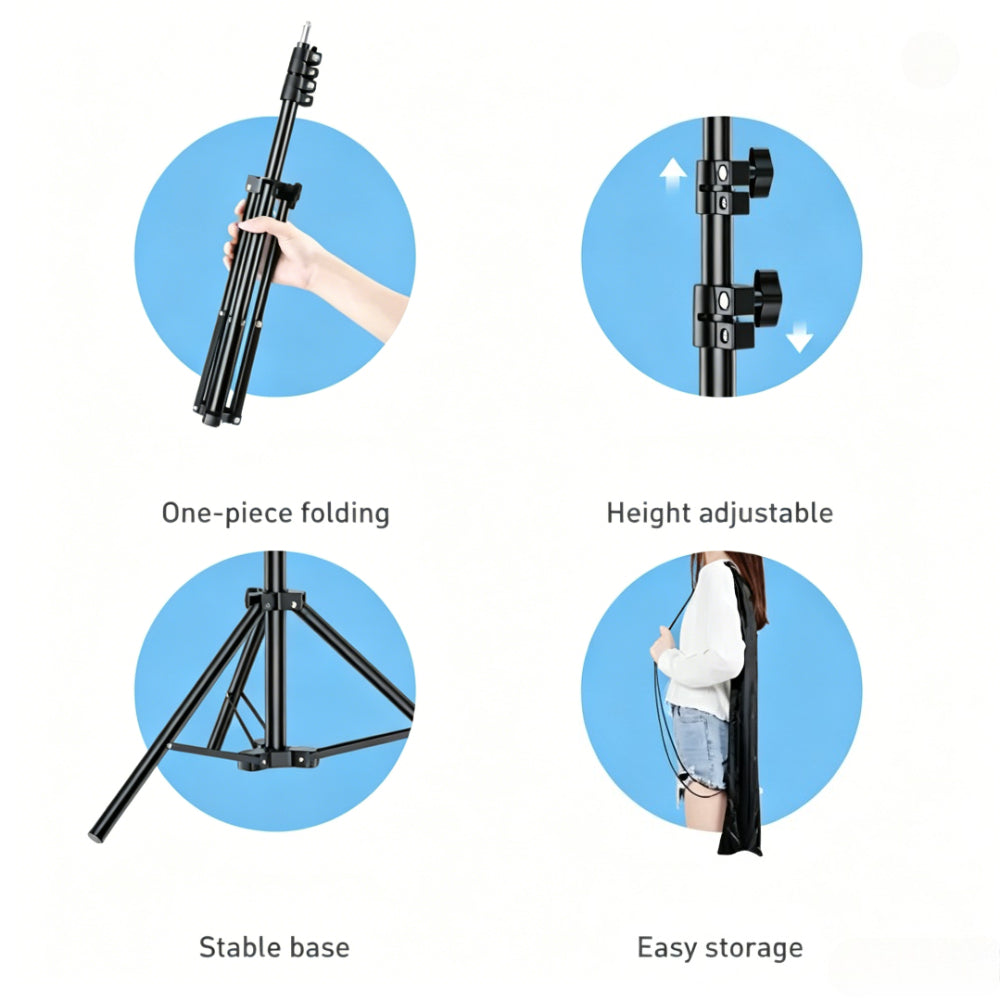 universal floor tripod microphone stand stroage case
