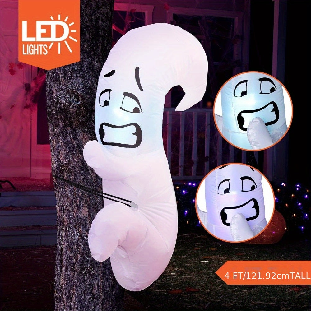 4 ft halloween inflatables ghost outdoor decor blow yard