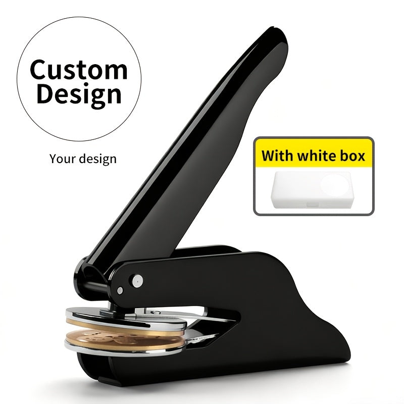 1set personalized metal book embosser stamp custom ex