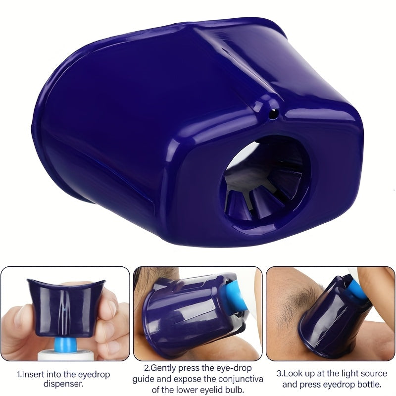 eye dropper adapter reusable dispenser ergonomic grip fits