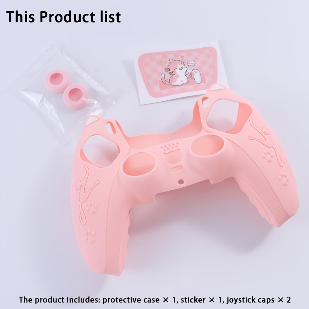 cat ear cover ps5 controller soft case ps5 controller