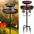 42 inch heavy duty metal double layer bird bath tub 7 9 feet