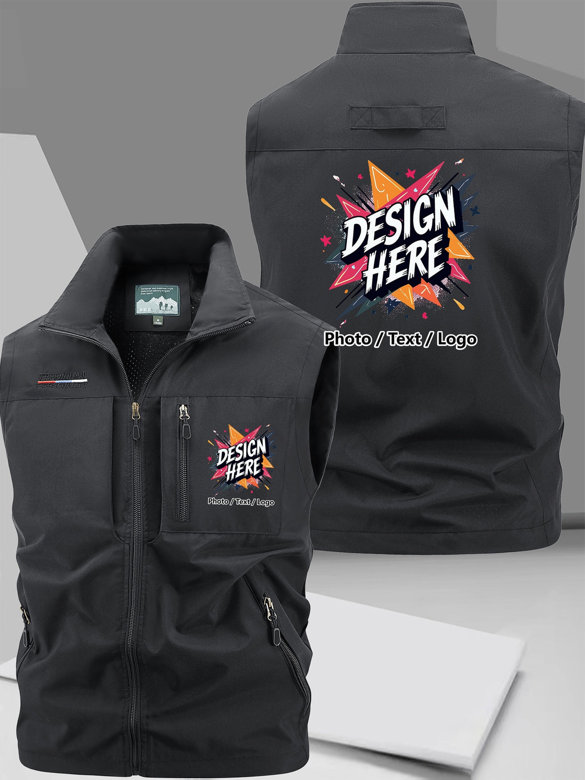 custom mens vest   spring summer fashion