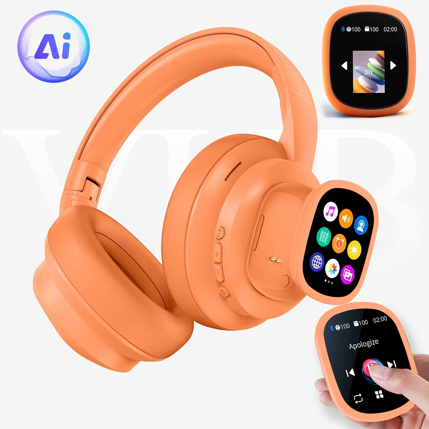 noise cancelling headphones touchscreen