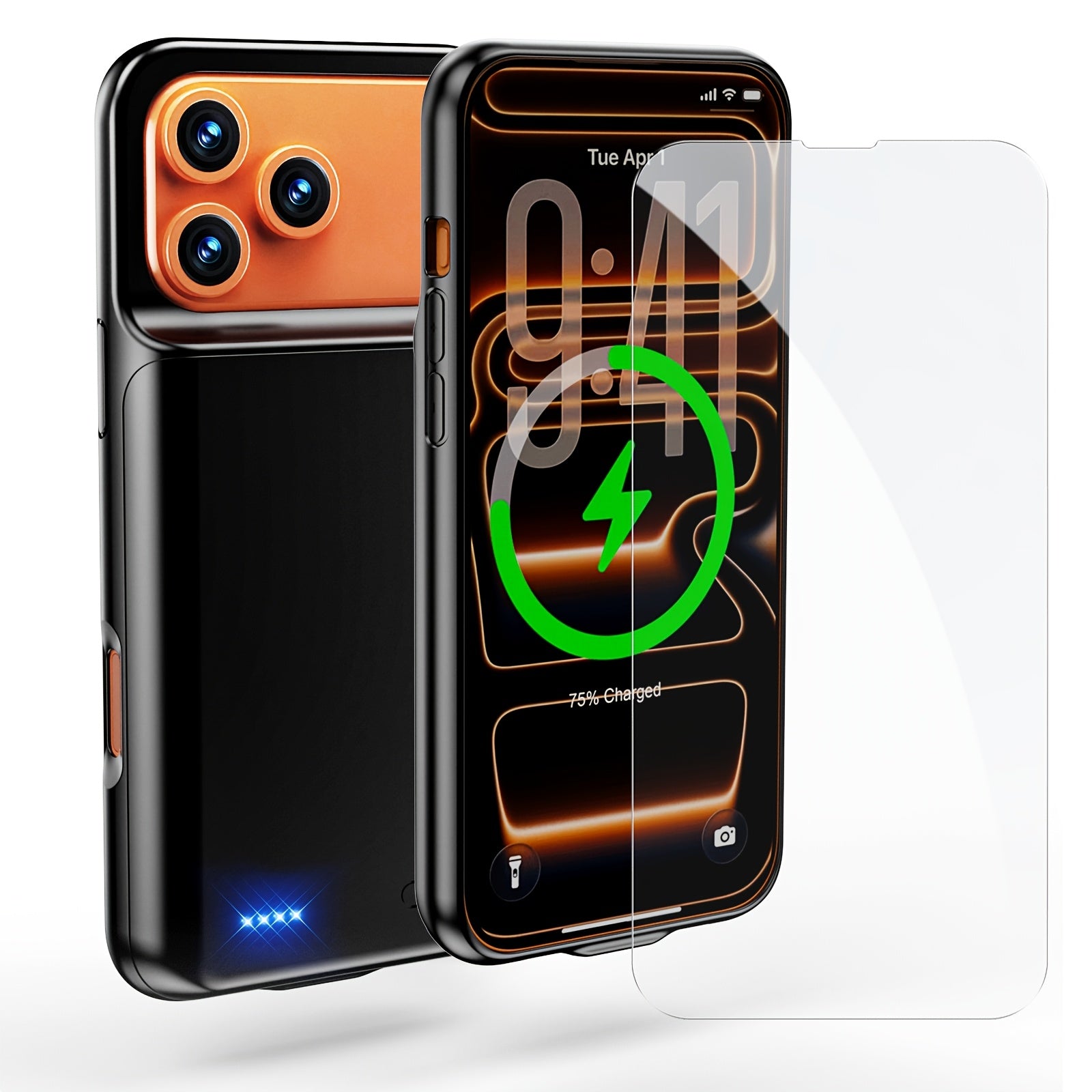 phone case 13800mah battery case   17 16 15 14 13 12
