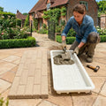 reusable heavy duty plastic concrete paving mold suitable