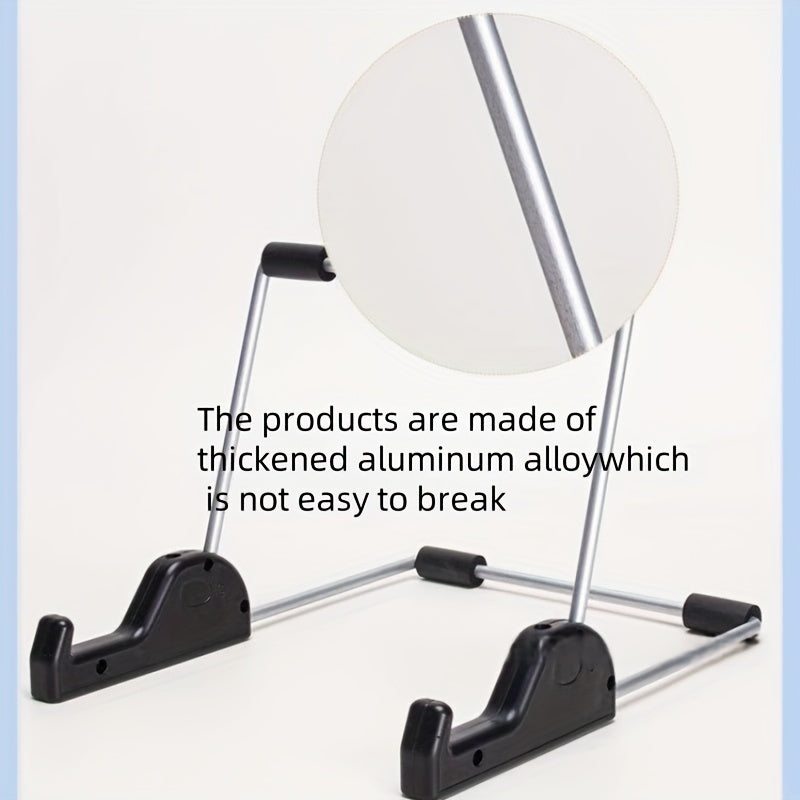 stylish foldable aluminum tablet stand multi angle support