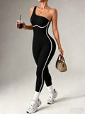 european   shoulder yoga bodysuit women color