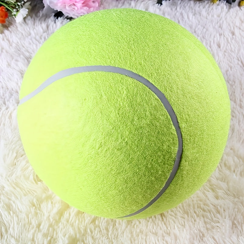 needle giant   pet tennis ball