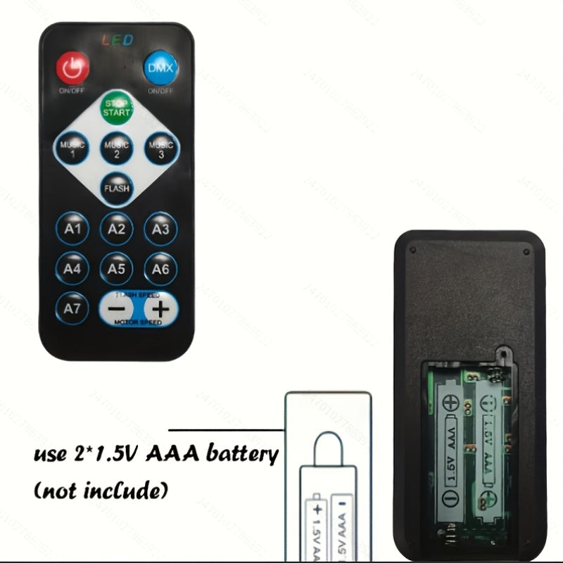 1pc usb powered   projection light multi color