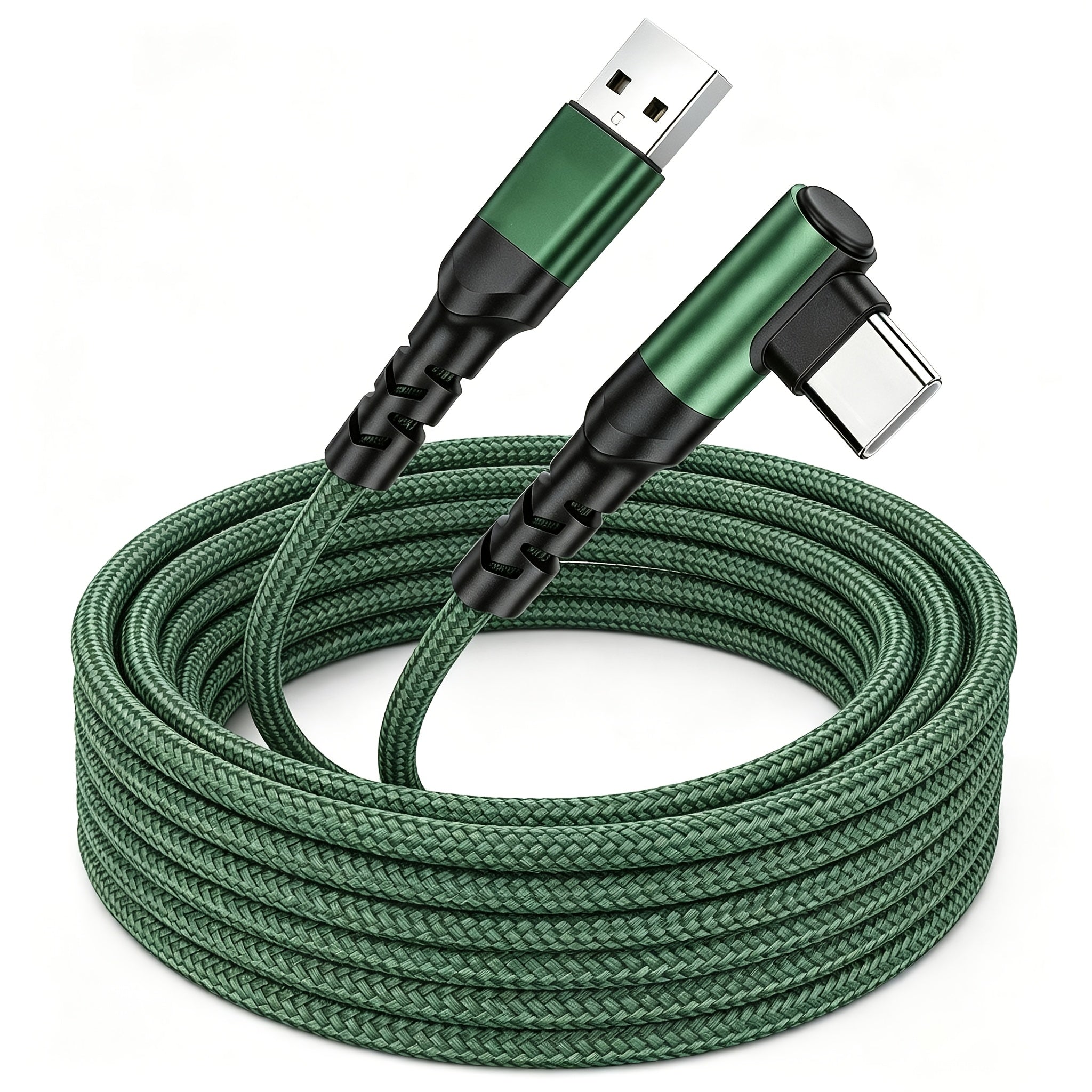 90 degree usb c charging cable 3a fast charging right angle