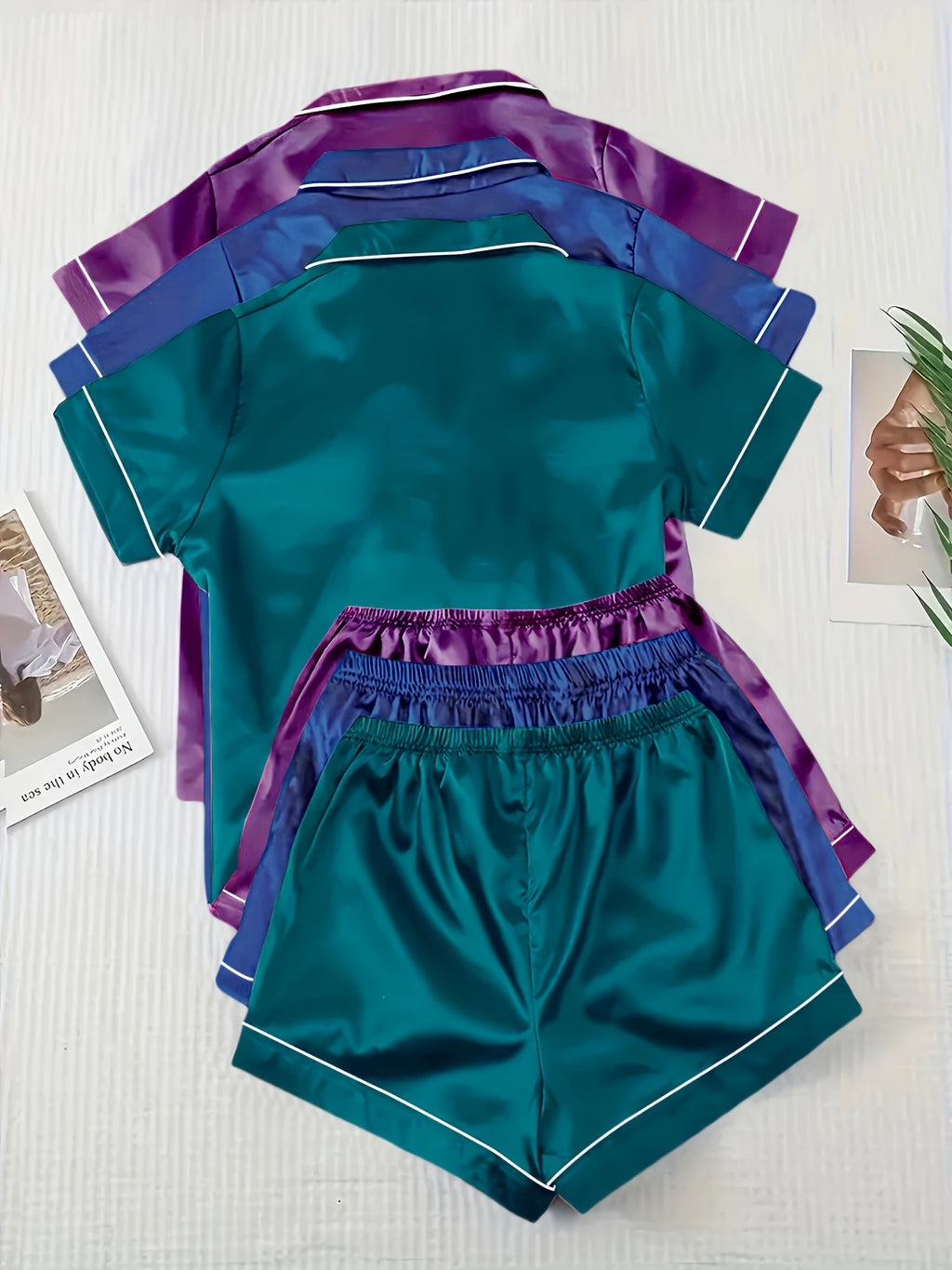 casual fashionable comfortable 6pcs set in 3 colors solid