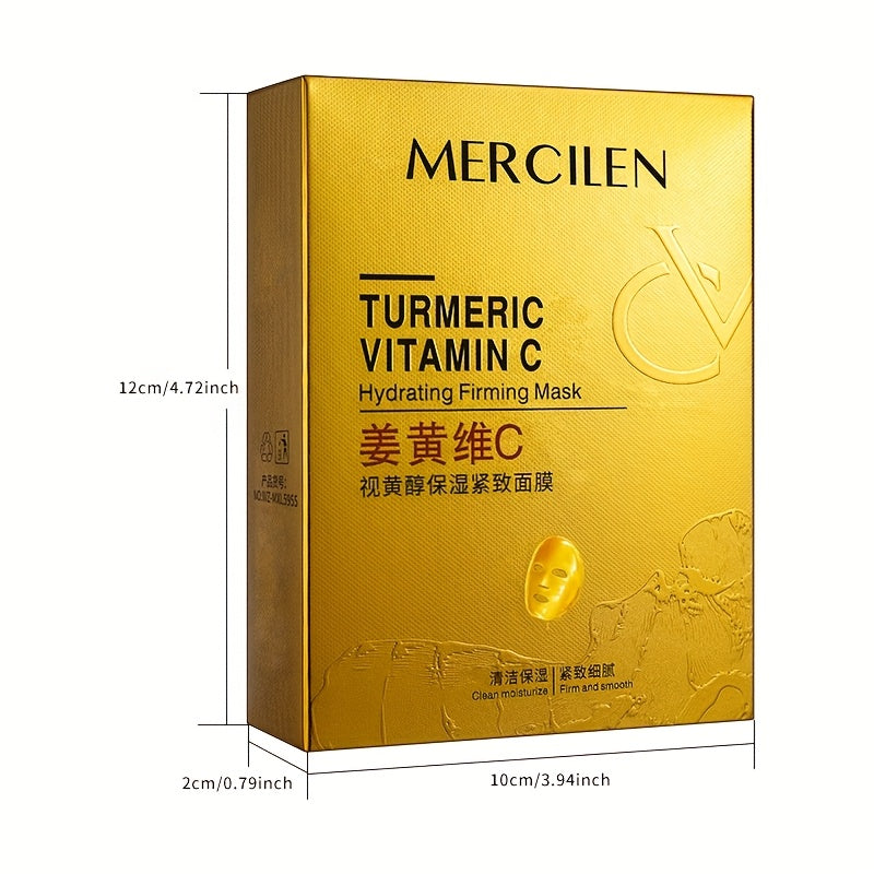 turmeric vitamin c retinol moisturizing firming mask 6