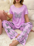 womens pajama casual loose   theme pajama set