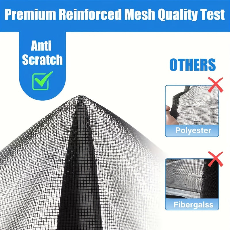 1pc magnetic screen door curtain