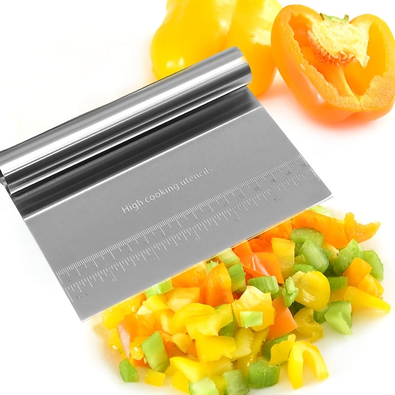 graduated thickened rust proof bread cutting dough slicer