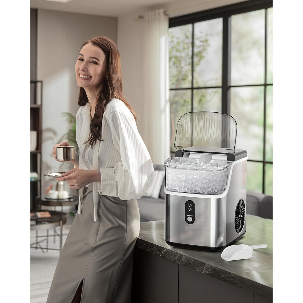 ice makers countertop 35lbs day pebble ice maker