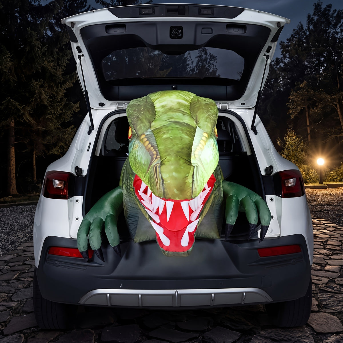 animated halloween inflatable outdoor decorations trunk