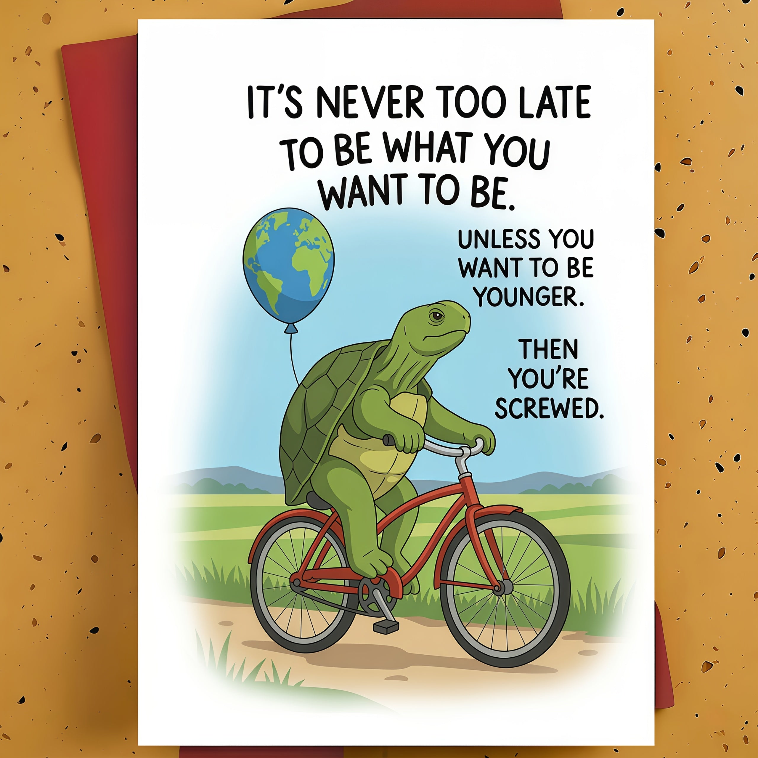 1  birthday greeting card friends colleagues