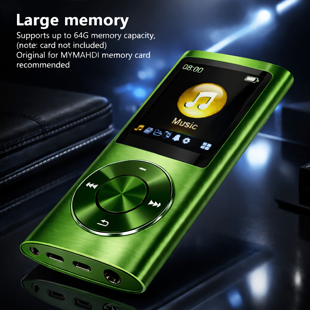 portable mp3 player stylish   a 1 8 inch lcd screen