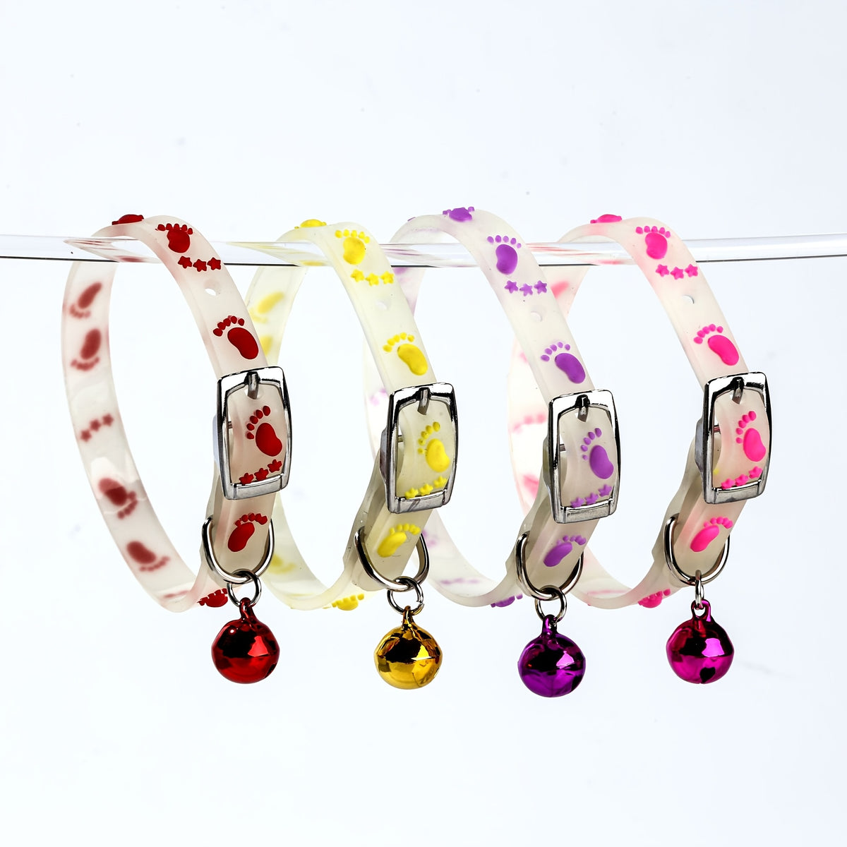 3pcs random colors   in dark collars cute