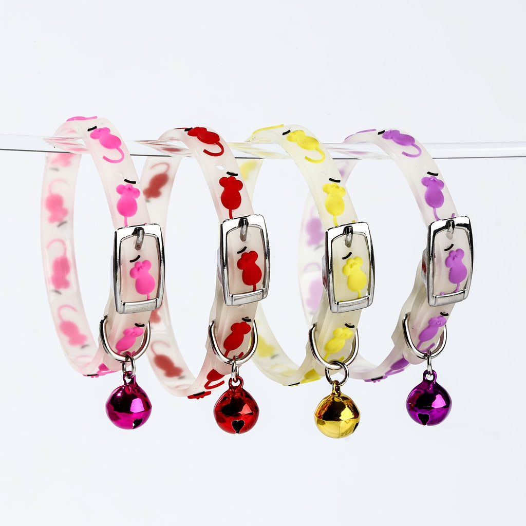 3pcs random colors   in dark collars cute