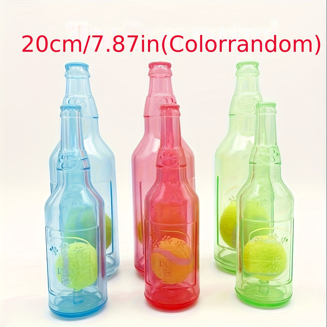 1pc random color durable dog chew toy thermoplastic squeak