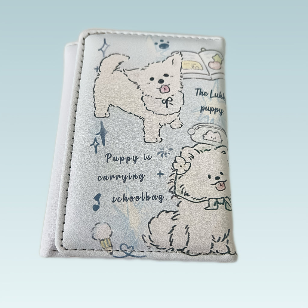 kitten star trifold wallet couple style   large