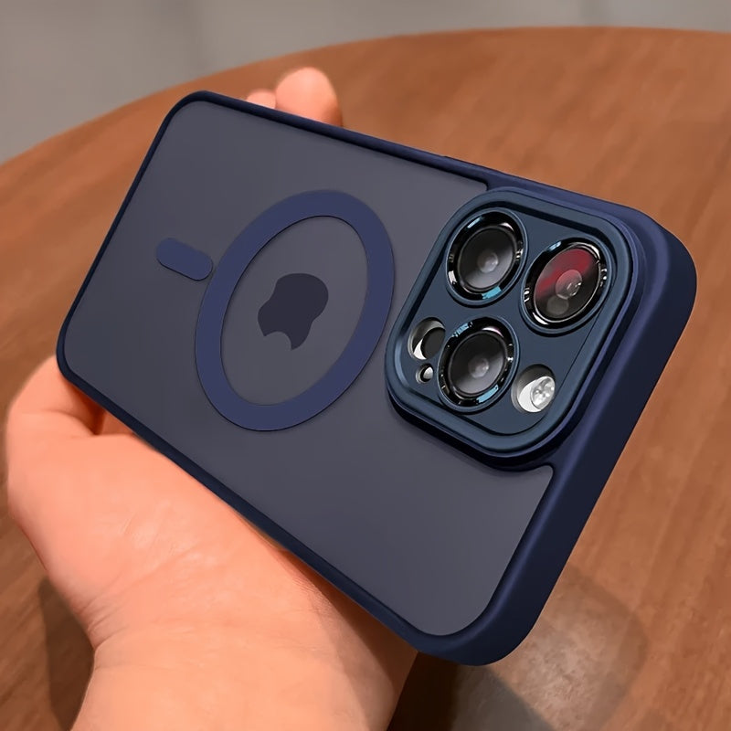 magical luxury matte translucent shockproof case   17