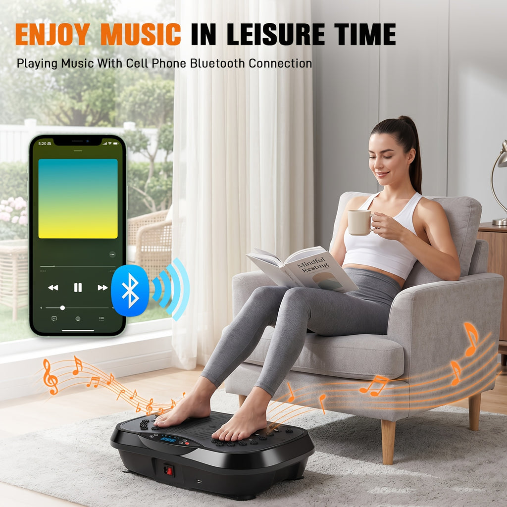 vibration plate exercise machine full body workout vibration