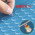 240 400pcs transparent double sided   dots removable