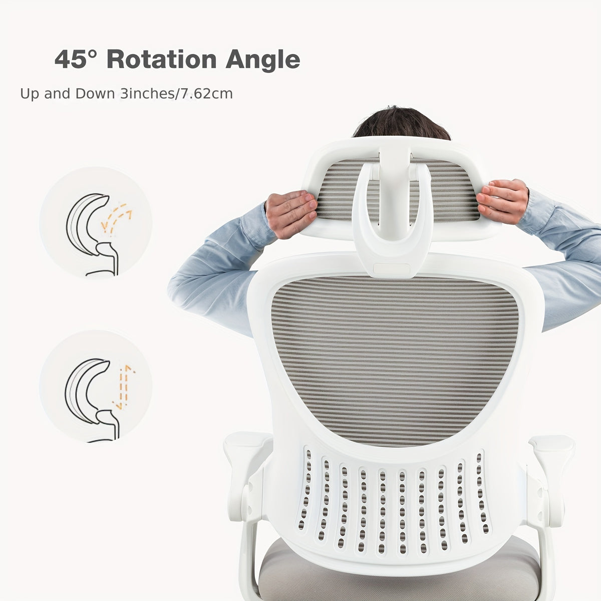home office desk chair ergonomic high back mesh rolling work