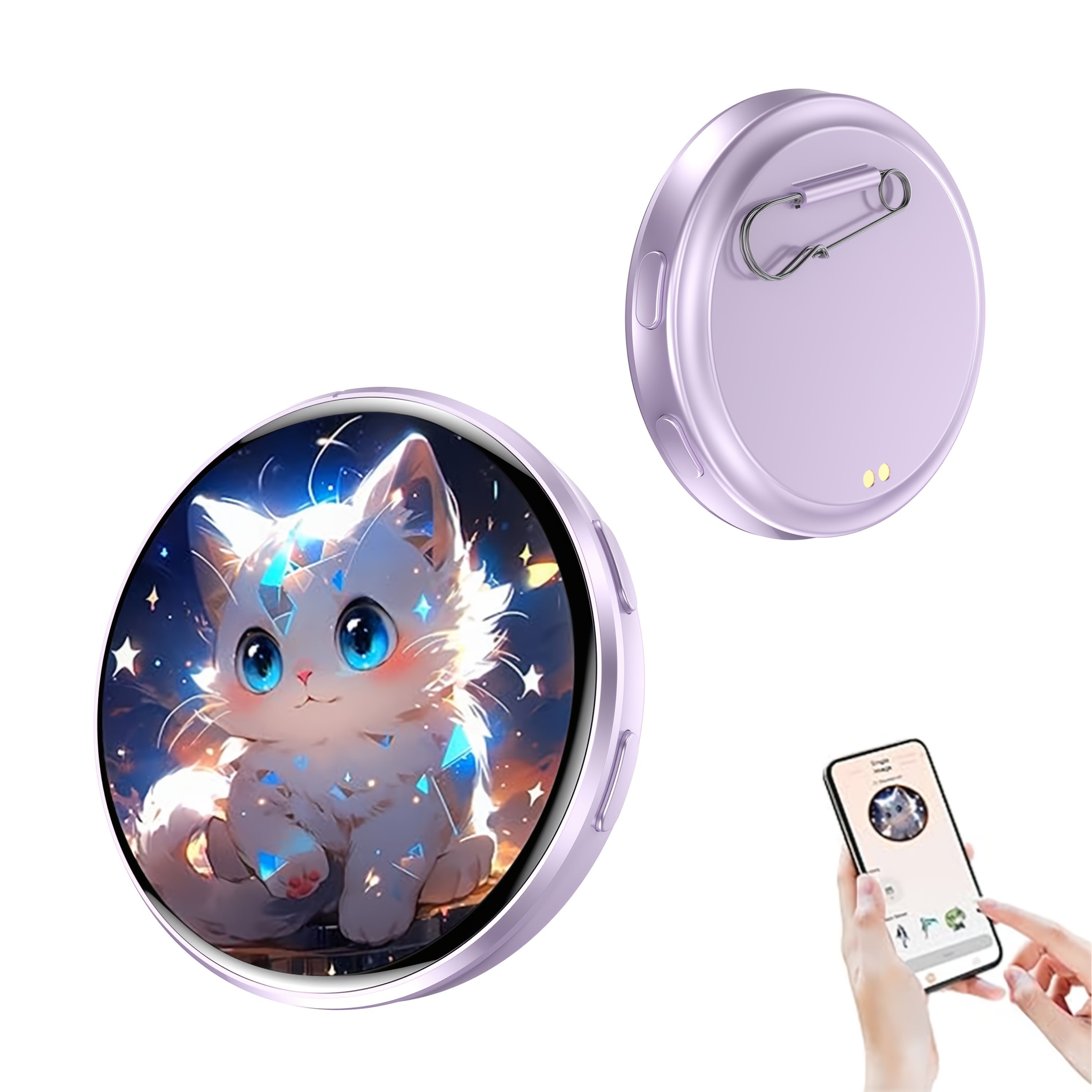 2026 new electronic badge display   high frame
