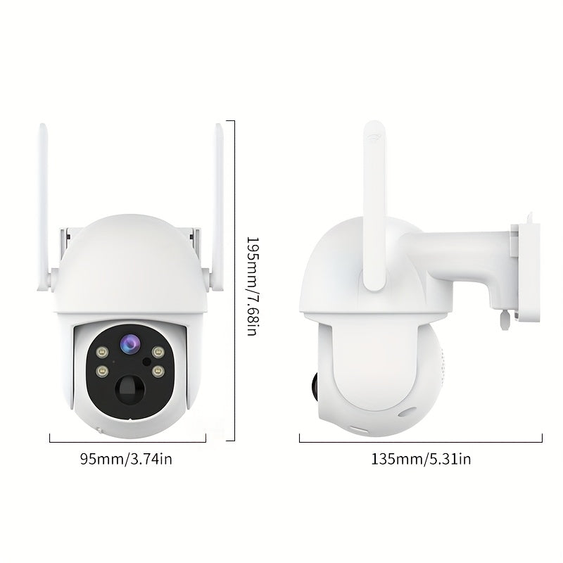 2pcs security surveillance cameras high   panel