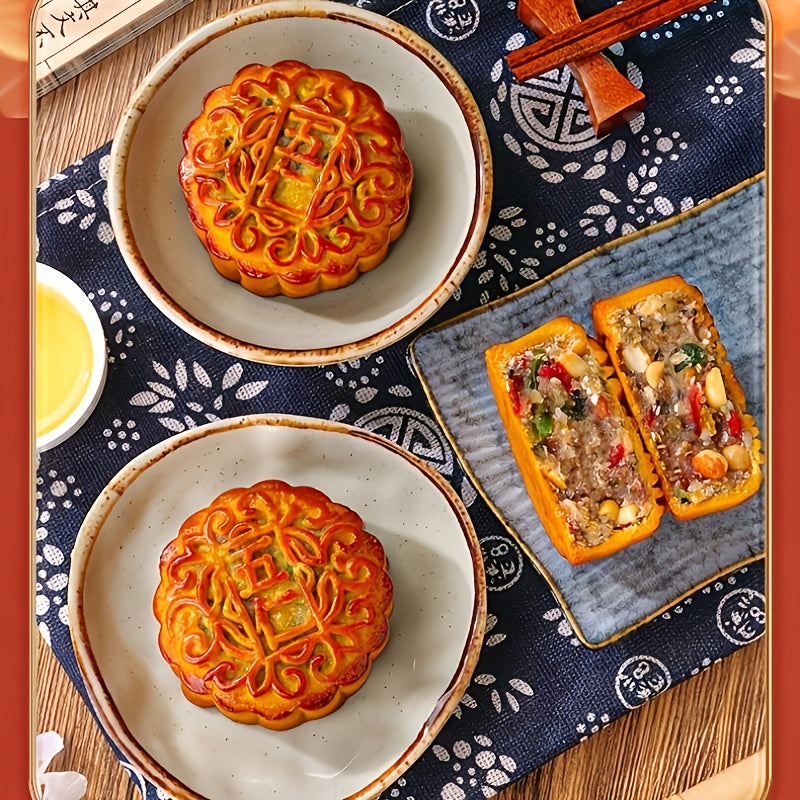 autumn old style five   flavor mooncake 400g