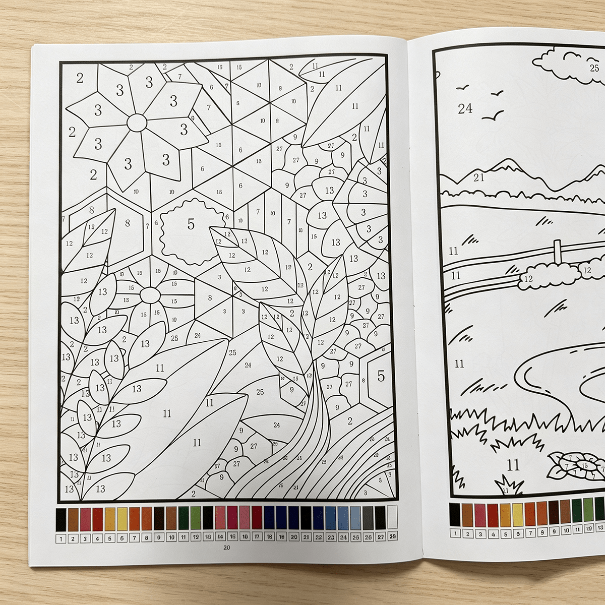 color   book   relaxing mandala floral