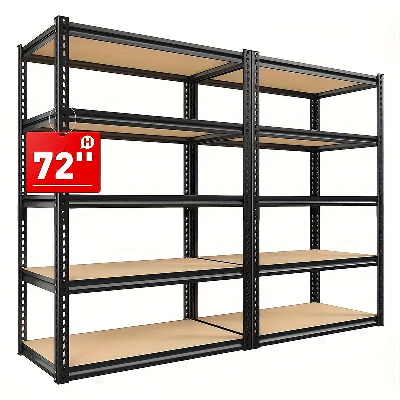 72 inch heavy duty metal storage shelves a load bearing