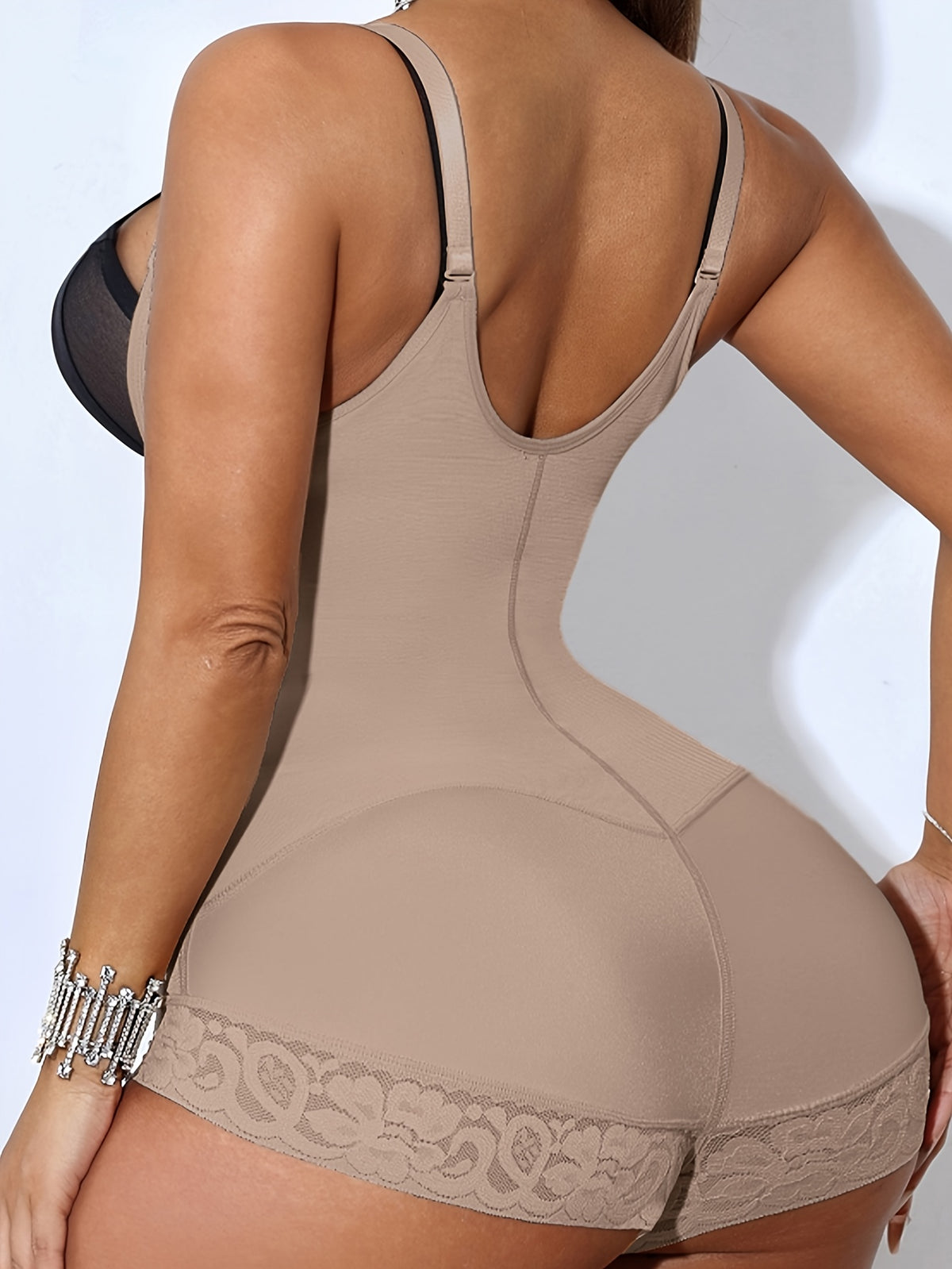 womens body shaping base layer   pant style bodysuit