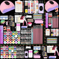 full nail acrylic nail kit drill light suitable beginners